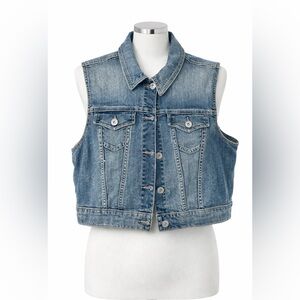 Torrid Blue Denim Vest
